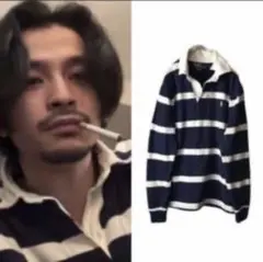 Polo Ralph Lauren ラガーシャツ Lサイズ　常田大輝着用