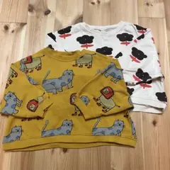 マーキーズホーガン　長袖トレーナー 2枚セット 総柄