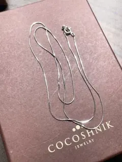 COCOSHNIK K10YGキヘイチェーン ネックレス(43 cm) - メルカリ