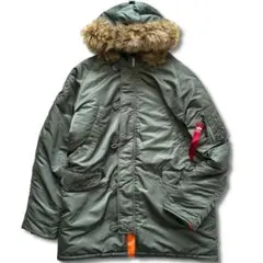 ALPHA INDUSTRIES N-3B フライトジャケット ミリタリー XL