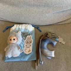 正規品 ラブブ アルファベット ペンダント セット C