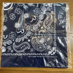 EVISU エヴィス バンダナ 和柄 総柄 ネイビー