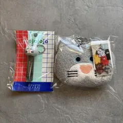 新品未使用　mojojojo リップキャップチャーム　エコバッグ　ローリーズ