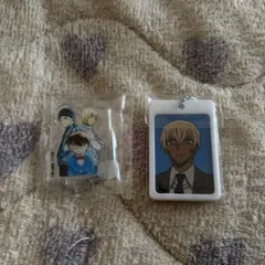 江戸川コナン&赤井秀一&安室透 アクスタ 降谷零・安室透 証明写真風チャーム