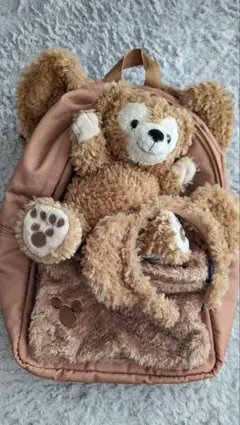 ダッフィ Duffy リュック・ぬいぐるみ・カチューシャ
