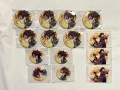 鬼滅の刃　WEBSHOPくじ　繋ぐ　缶バッジ　ステッカー　竈門炭治郎　②