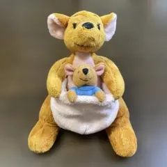 ディズニー　くまのプーさん　カンガ　ルー　ぬいぐるみ