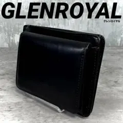 GLEN グレンロイヤル 二つ折り財布 マネークリップ クロコ型押し GLENROYAL グレンロイヤル 二つ折り財布 マネークリップ クロコ型押し