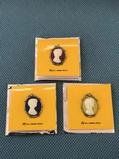 Mrs. GREEN APPLE ミセス バベルの塔 カメオピンズ 3個セット
