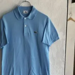 美品 LACOSTE L1212 ポロシャツ 水色 3 ラコステのサムネイル