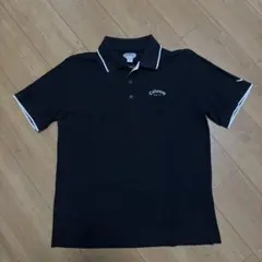 Callaway キャロウェイゴルフ　ポロシャツ　ブラック　Lのサムネイル