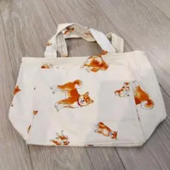 柴犬イラスト ハンドメイドトートバッグ