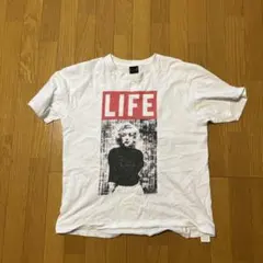 Marilyn Monroe LIFE Tシャツ ホワイト