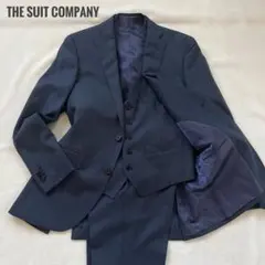 THE SUIT COMPANY REDA 3ピース スーツ ネイビー