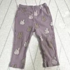ミッフィー柄パンツ　80サイズ
