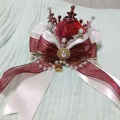 M*様 【新品未使用】ゴスロリ風のミニハット　ヘアアクセサリー