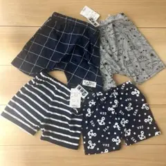 ベビー　ハーフパンツ　まとめ売り　90㎝　95㎝　保育園着　新品未使用　男の子