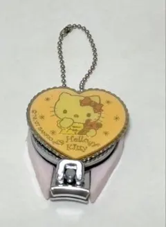 平成レトロ　2007年　ハローキティ　爪切り　キーホルダー　サンリオ　即購入可能