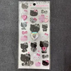 キティ ゼブラ キラキララインストーンシール