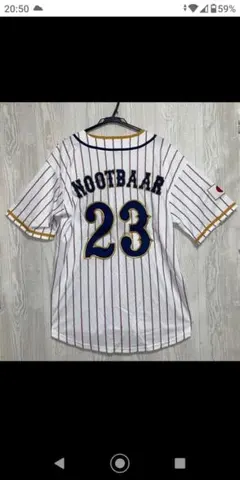 ラーズ・ヌートバー　ベースボールシャツ　XL