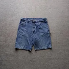 Wrangler カーペンター デニムショーツ W38 ジョーツバギーメキシコ製