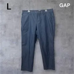 美品 GAP 紺 M 9分丈ストレートデニムパンツ インポート おしゃれ　春 夏