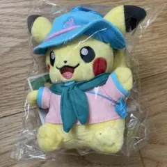 海外限定 ピカチュウ ぬいぐるみ 帽子付き