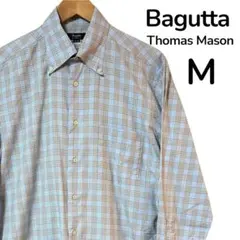 Bagutta Thomas Mason チェックシャツ Mのサムネイル