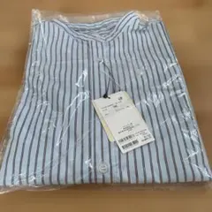 ストライプ柄シャツ ブルー系のサムネイル
