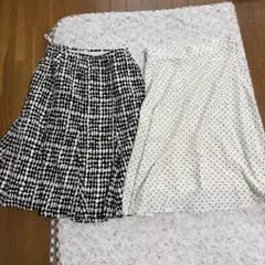 美品☆フレアスカート 2点セットのサムネイル