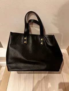 ルイヴィトン　リードPM ヴェルニ　レッド×マッドブラック　トートバッグ　赤黒