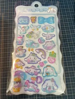 【新品・未開封】ぷっくりシール シナモロールB　サンリオ
