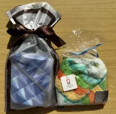 今治タオル ハンカチ ＆ タオル美術館 ハンカチ 2枚セット 新品