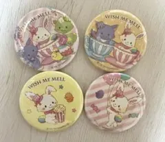 WISH ME MELL ウィッシュミーメル 缶バッジ 4種セット