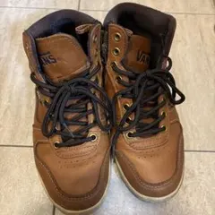VANS ブラウン ハイカットスニーカー　26センチ
