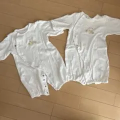 ツーウェイ・ドレスオール 50~60cm 2着　双子