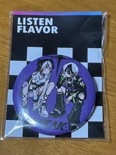 LISTEN FLAVOR かいばしら 缶バッジのサムネイル