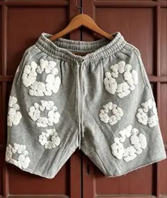 デニムティアーズ ハーフパンツ DENIM TEARS grey shorts - メルカリ
