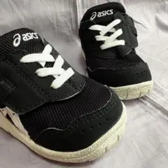 13cm アシックス スクスク　ブラック
