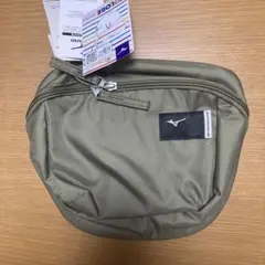 ミズノ colore ショルダーポーチ オリーブ 約2L