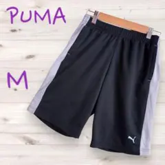 プーマ プラクティス ワンポイント スポーツ ハーフパンツ ハーパン 黒