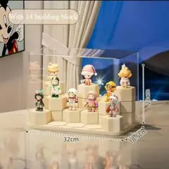 S*3様 ポップマート ラブブ ショーケース ドールスタンド付き