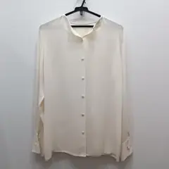 sh4331 Salvatore Ferragamo シルク長袖ブラウスのサムネイル