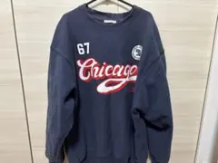 スウェット　ネイビー