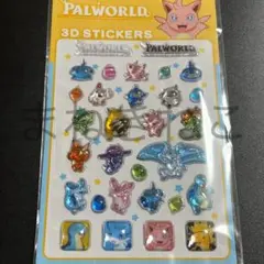 TGS 2026 PALWORLD パルワールド　3Dステッカー