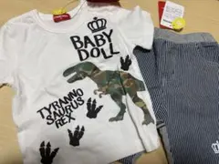 未使用 BABY DOLL Tシャツとショートパンツセット 90