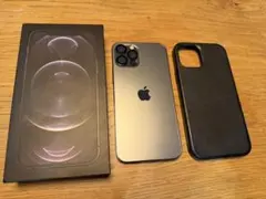Apple iPhone12 Pro 256GB 純正レザーケース付き