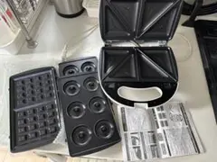 D-STYLIST 3in1 ワッフル・ホットサンドメーカー 3種プレートのサムネイル