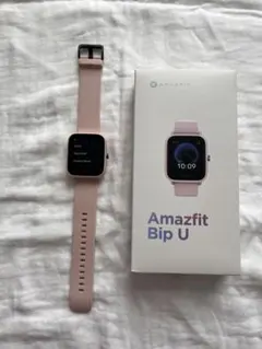 amazfit big u 腕時計　スマートウォッチ　ピンク