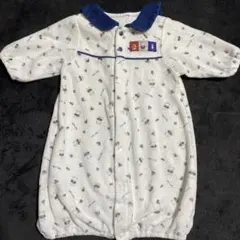 ファミリア風2wayオール 50-60cm 男の子　ベビー服　新生児　バースデイ